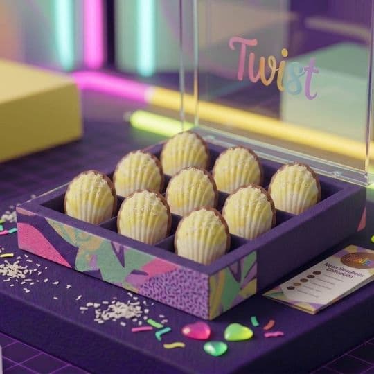 Twist Lemon & Coconut Madeleine Collection (9'lu Box)